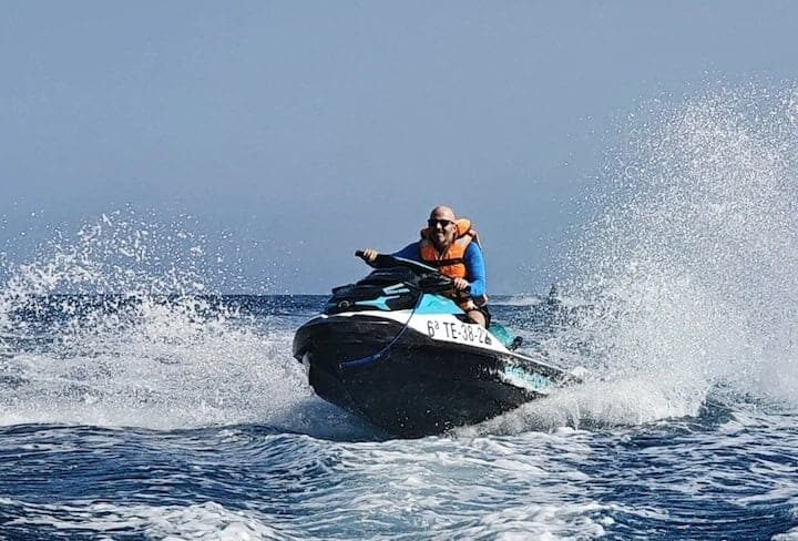 Jetski tour Morro jable