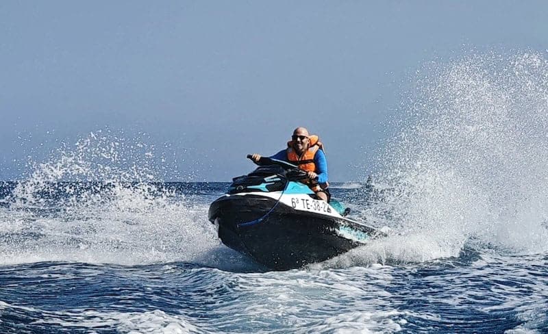 Jetski tour Morro jable